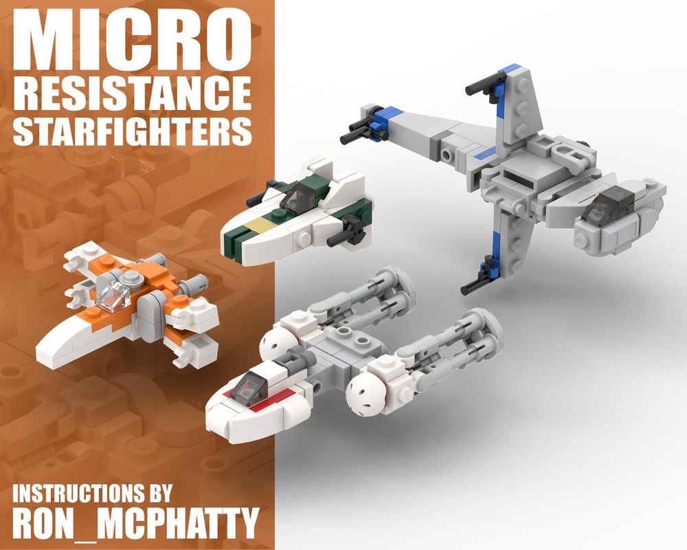 Lego Micro Resistance Starfighters