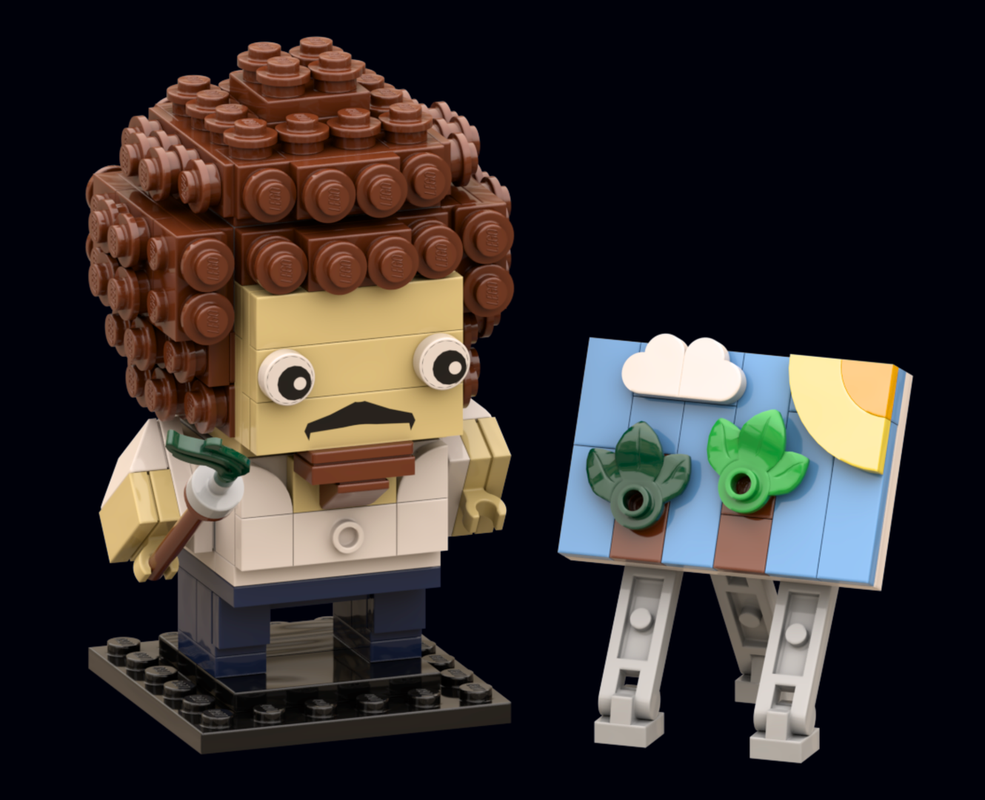 Lego Happy Little Trees - Bob Ross