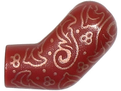 Lego Arm, Left with Copper Filigree Pattern