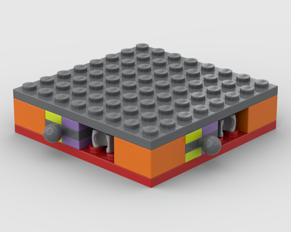Lego Mini-MILS Baseplate