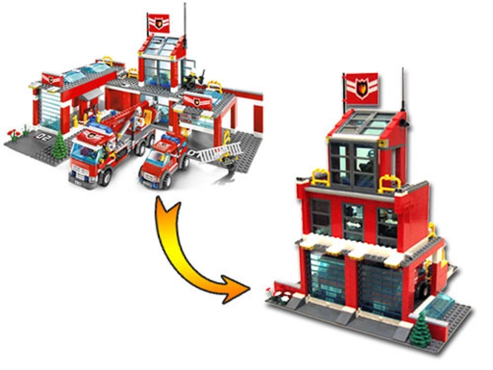 Lego (x) - 7945 Firestation