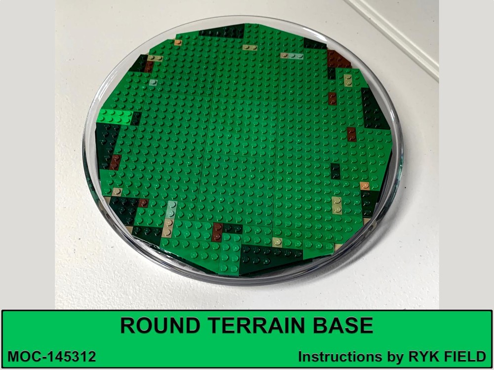 Lego Round Terrain Base