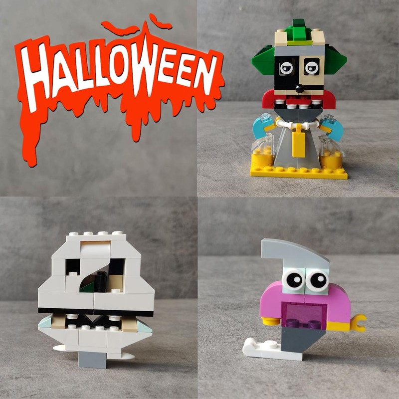 Lego 10696 Clown, Skull, Ghost - Halloween set