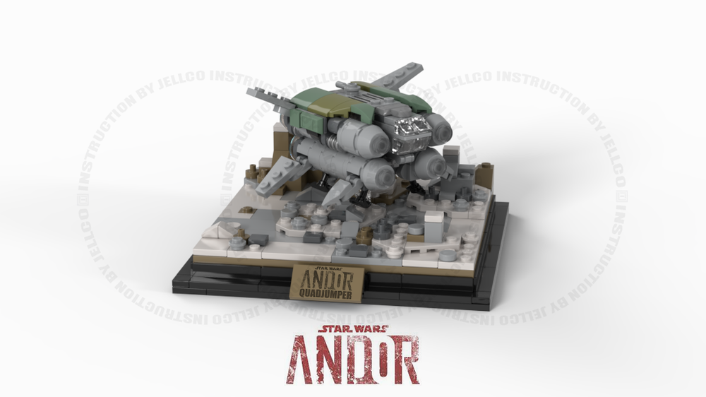 Lego Micro Diorama : ANDOR series Episode 11