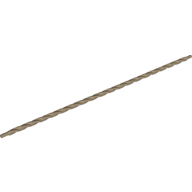 Lego Spiral [Fireman] Pole 32L / Dark Tan