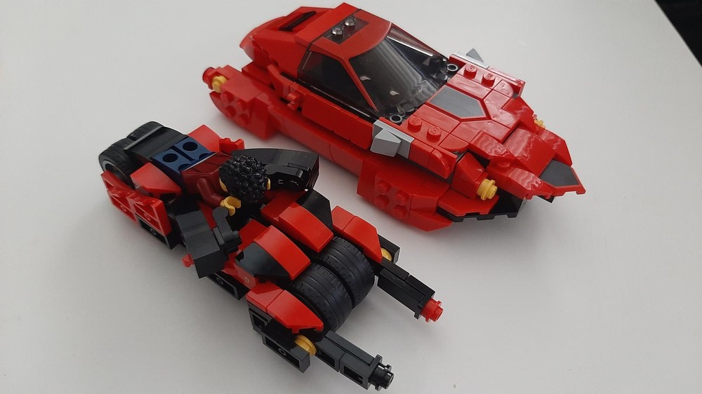 Lego 76895 Hovercar and Batcycle