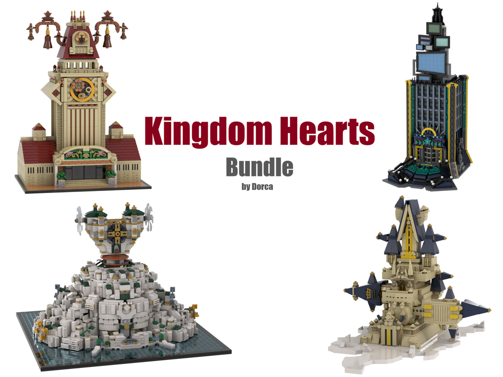Lego Kingdom Hearts Building Bundle