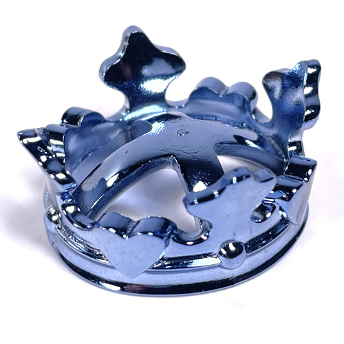Lego Belville, Headwear, Crown / Chrome Blue