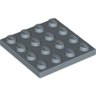 Lego Plate 4 x 4 / Sand Blue