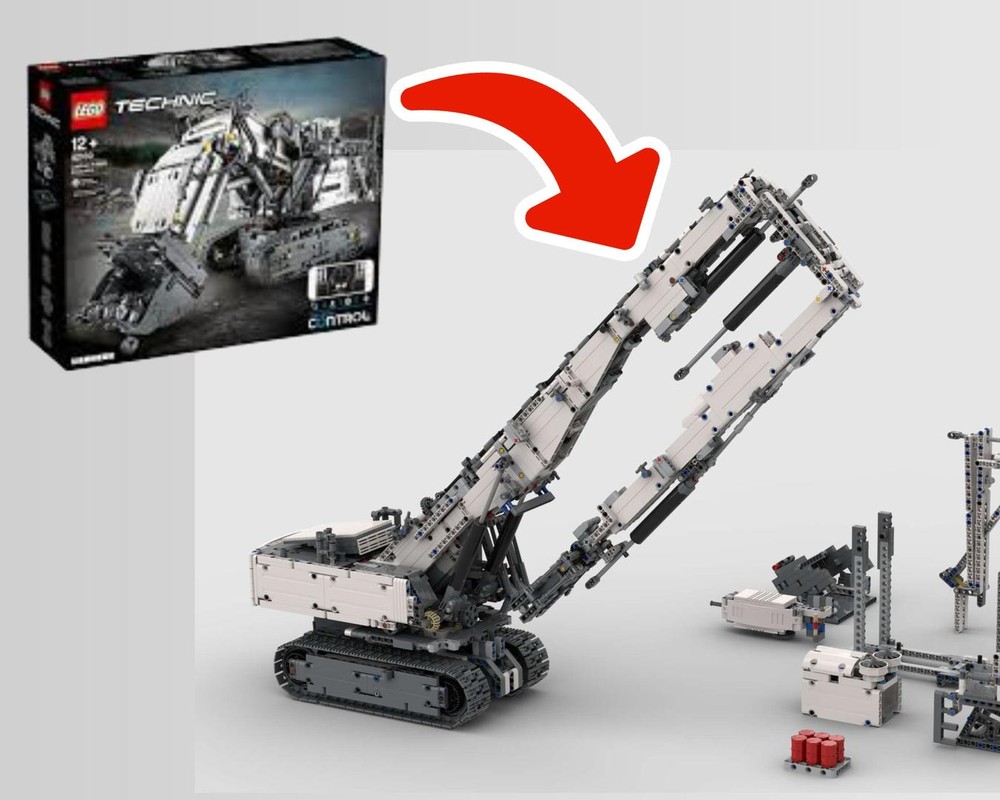 Lego Liebherr Demolition excavator R940 | 42100 ALT
