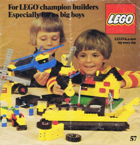 Lego 1977 Large Australian For LEGO champion builders 57 (98761-AUS)