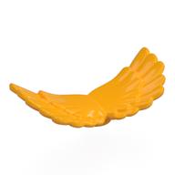 Lego Animal / Creature Body Part, Wings Double Layer with Anti-Stud / Bright Light Orange