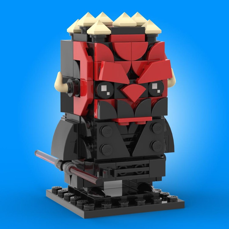 Lego Custom Darth MOC Brickheadz