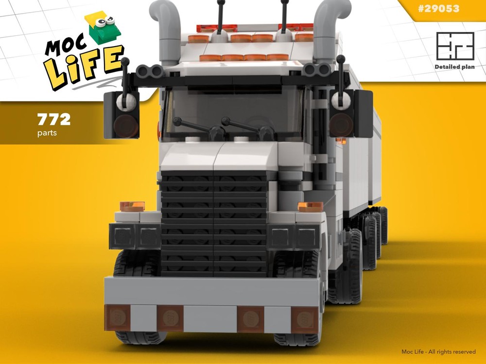 Lego Australian semi truck