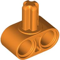 Lego Technic Beam 1 x 2 with Axle on Side / Orange