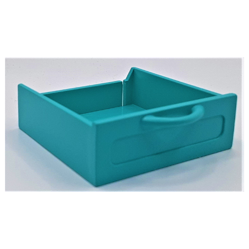Lego Scala, Cupboard / Drawer Small / Light Turquoise