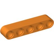 Lego Technic Beam 1 x 5 Thick / Orange
