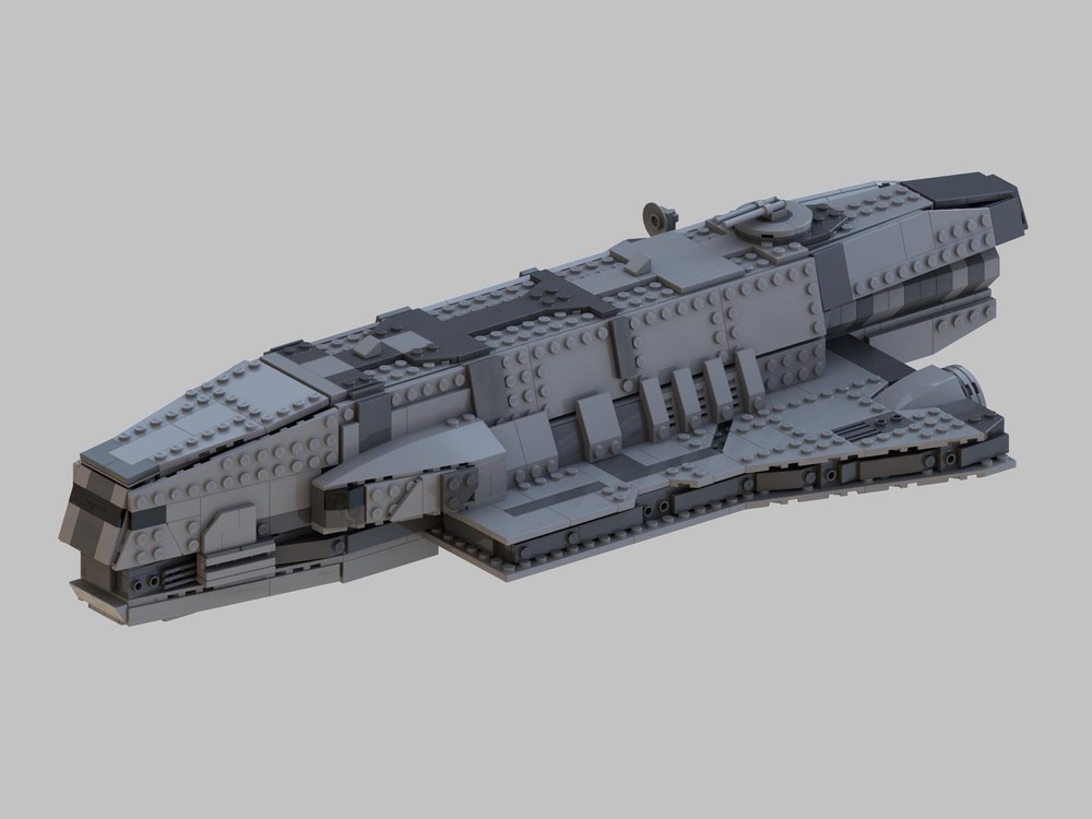 Lego Playscale Imperial Gozanti-Class Cruiser (with interior) - Rebels