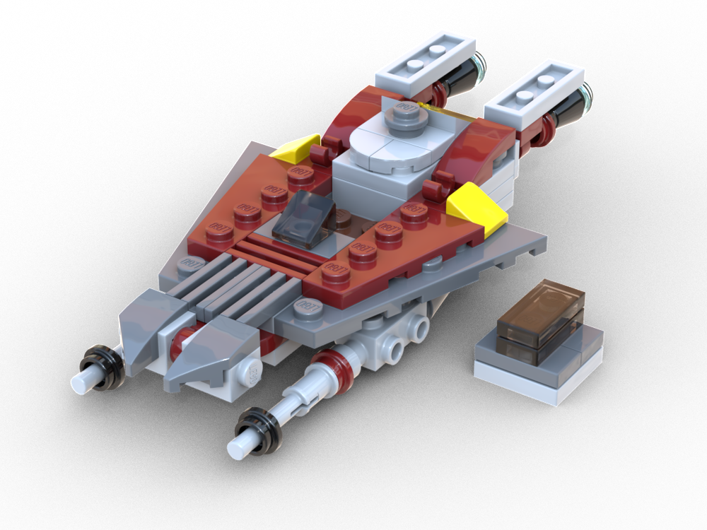 Lego Striker-class Republic starfighter Microfighter/Miniscale