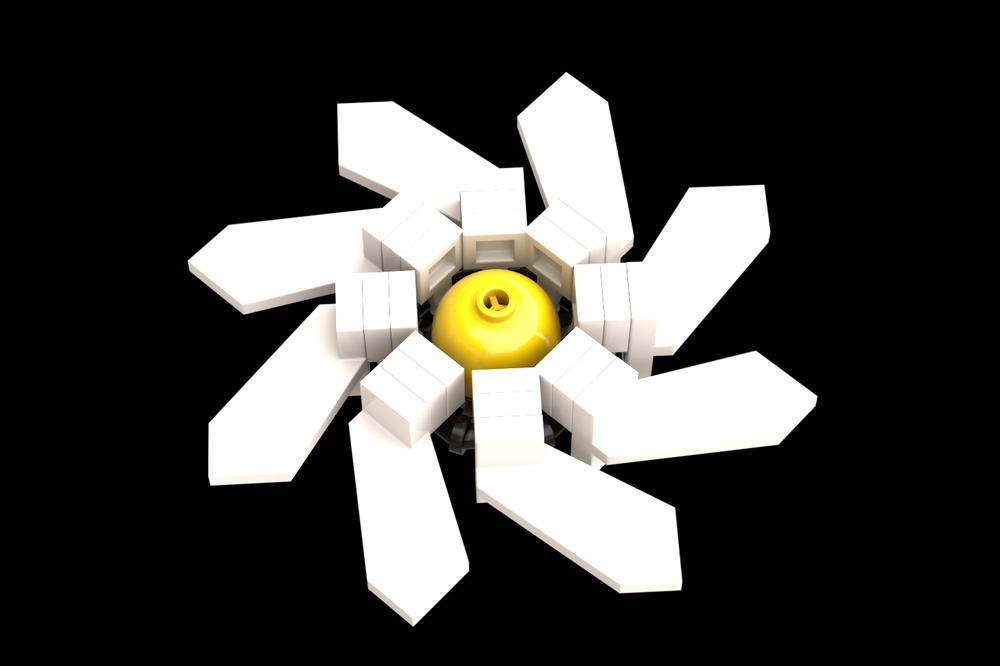 Lego b10 8 Petal Tail Flower - Ultimate Flower Collection