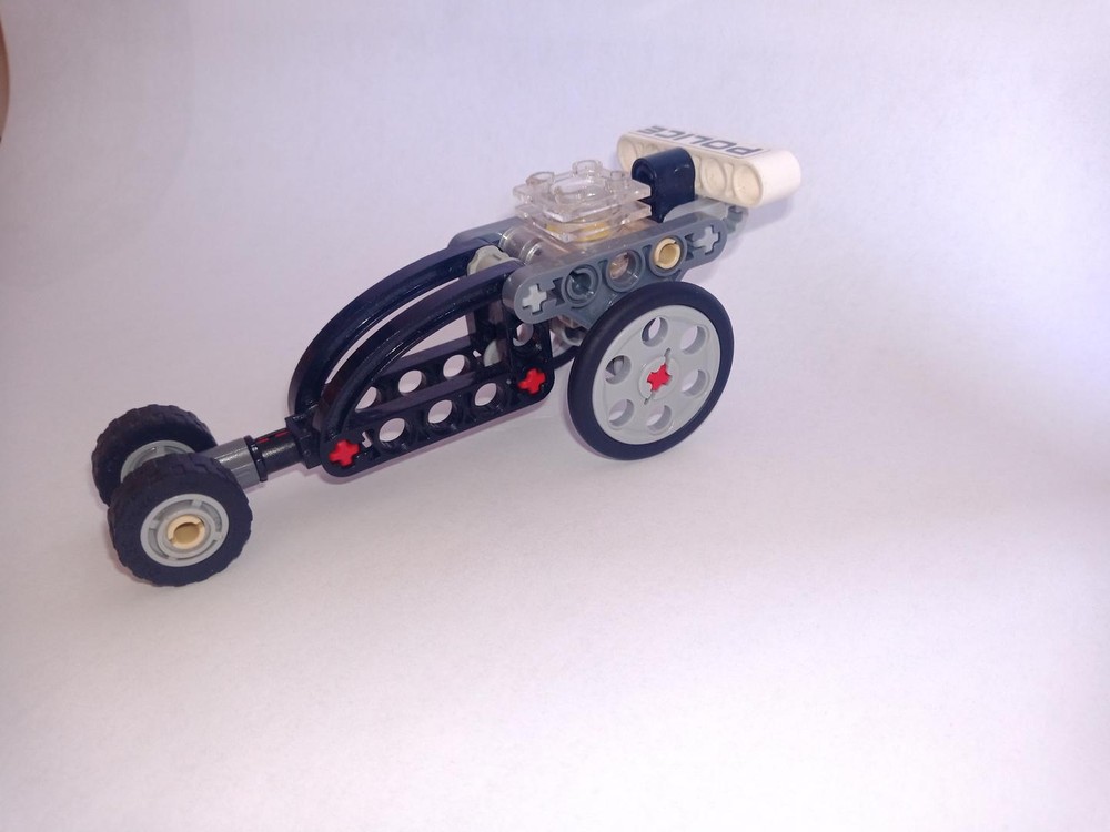 Lego Tini Dragster with funktional engine