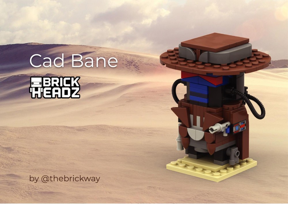 Lego Cad Bane Brickheadz