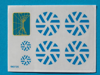 Lego Sticker Sheet 1 for Set 8680-1