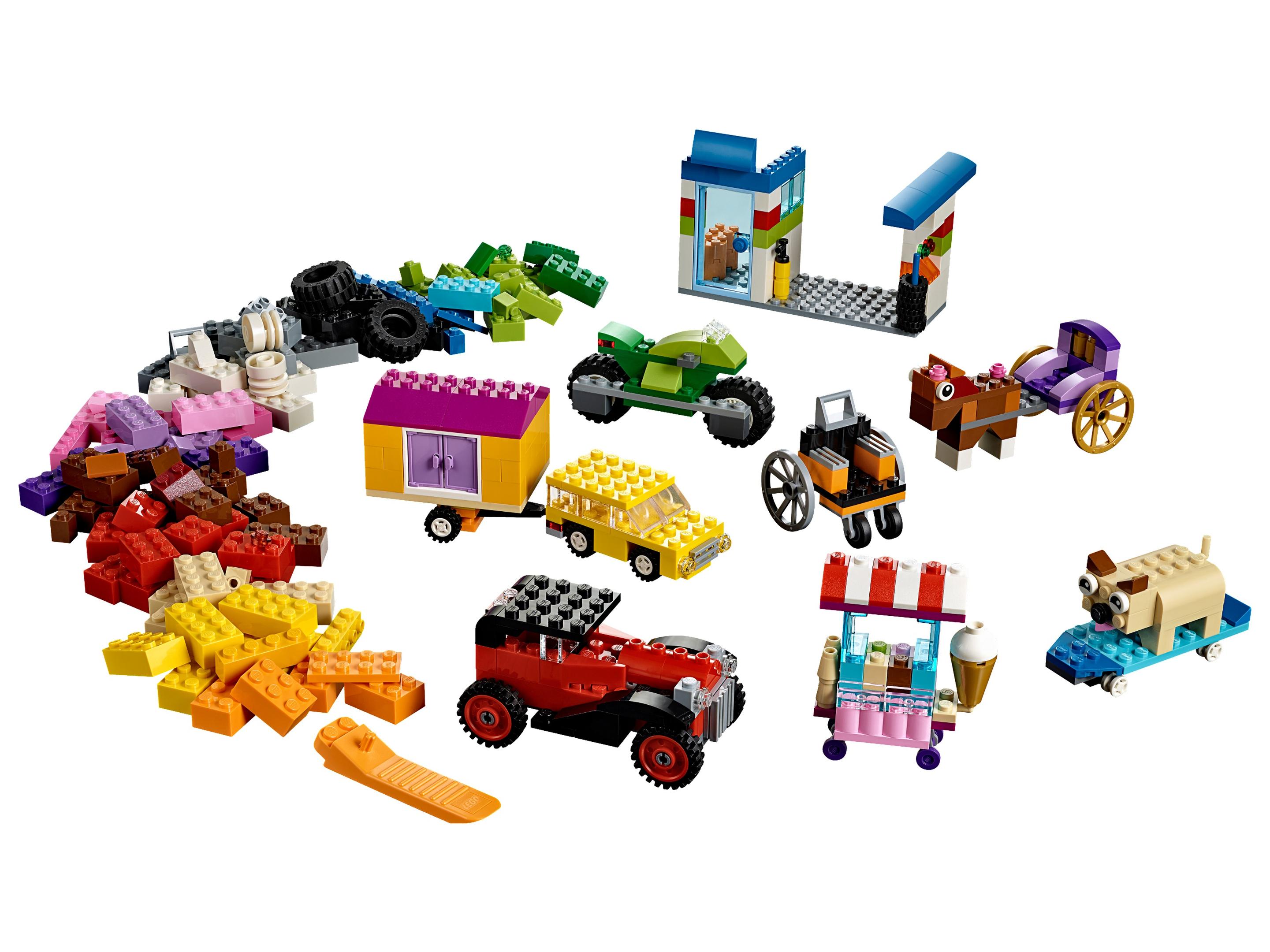 Lego Bricks on a Roll