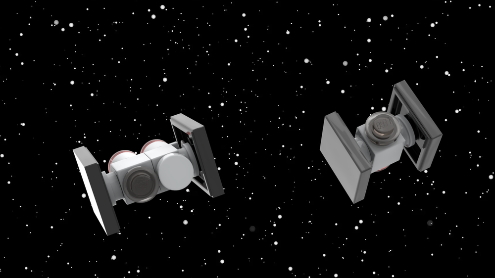 Lego Mini Tie Fighter & Tie Bomber
