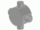 Lego Technic, Universal Joint 4L, Center / Light Gray