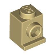 Lego Brick Special 1 x 1 with Headlight / Tan