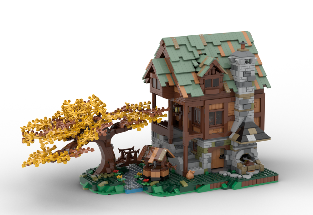 Lego Old Blacksmith's Shop for Tools