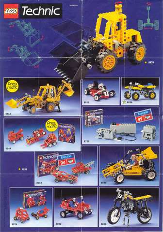 Lego 1992 Mini Technic Overseas (101985-OS)