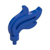Lego Flame / Headwear Accessory Plume / Feather, Triple Point / Blue