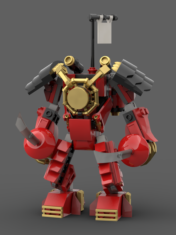 Lego Legacy Samurai Mech