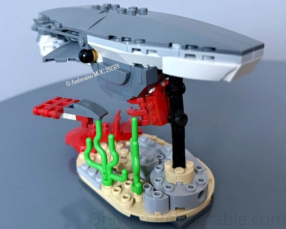 Lego 31381 Aegirocassis benmoulai & friends
