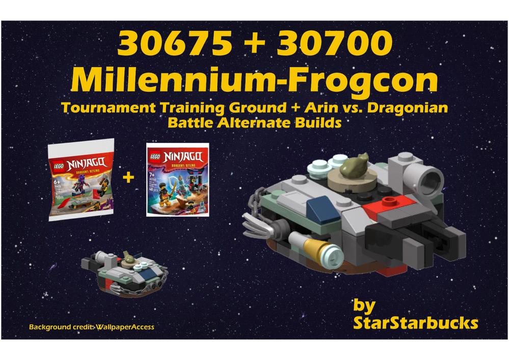 Lego 30675 30700 - Millennium-Frogcon