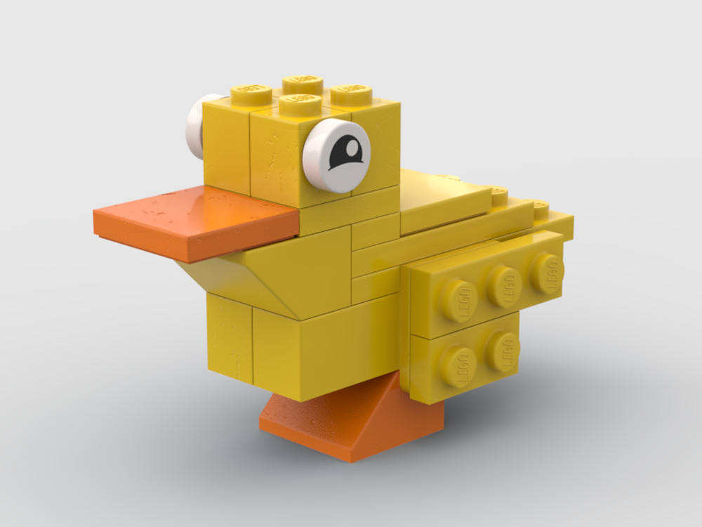 Lego Tiny rubber duck