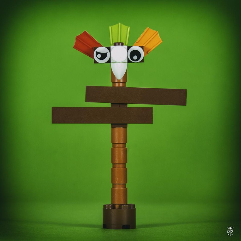 Lego Totem signalisation