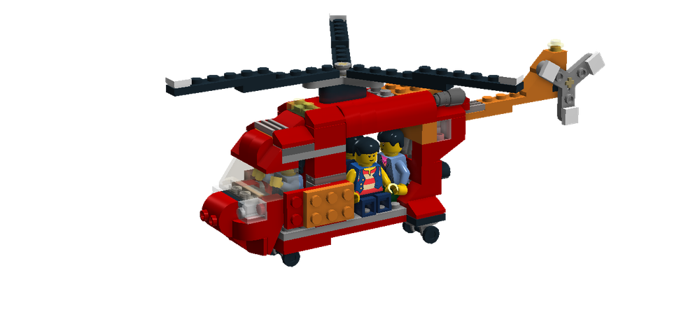 Lego 31003 alt - Transport Heli