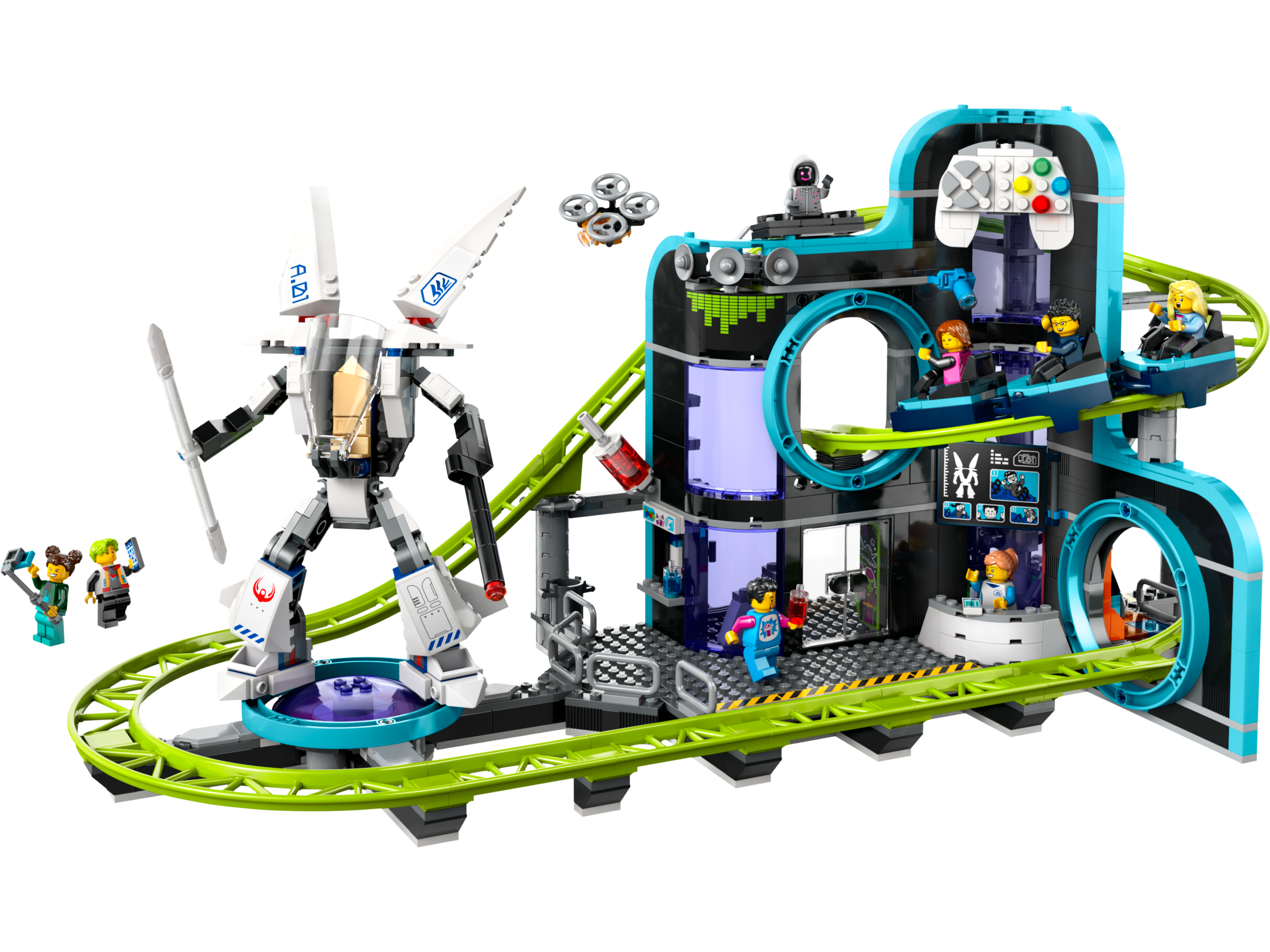 Lego Robot World Roller-Coaster Park