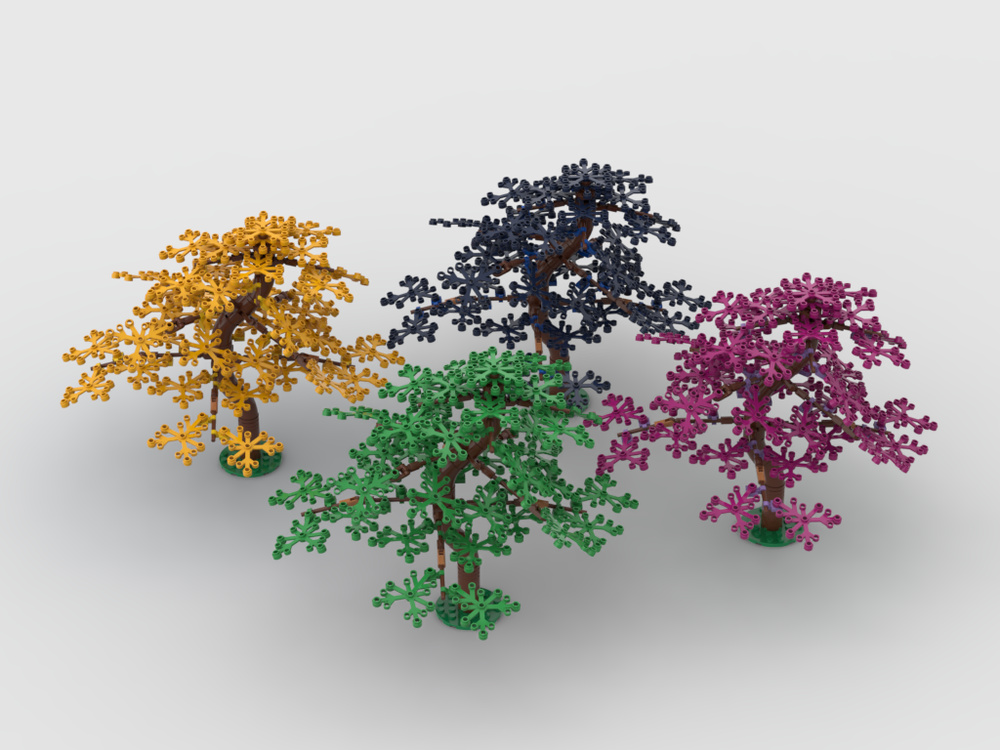 Lego Colorful Trees #2