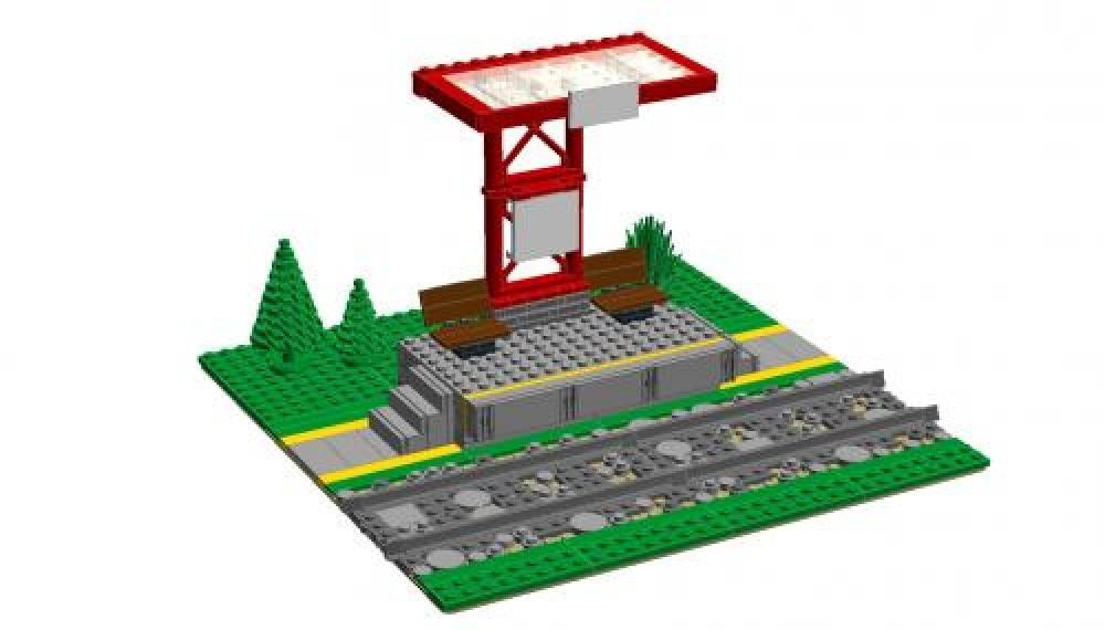 Lego LEGOCITY TRAIN STOP