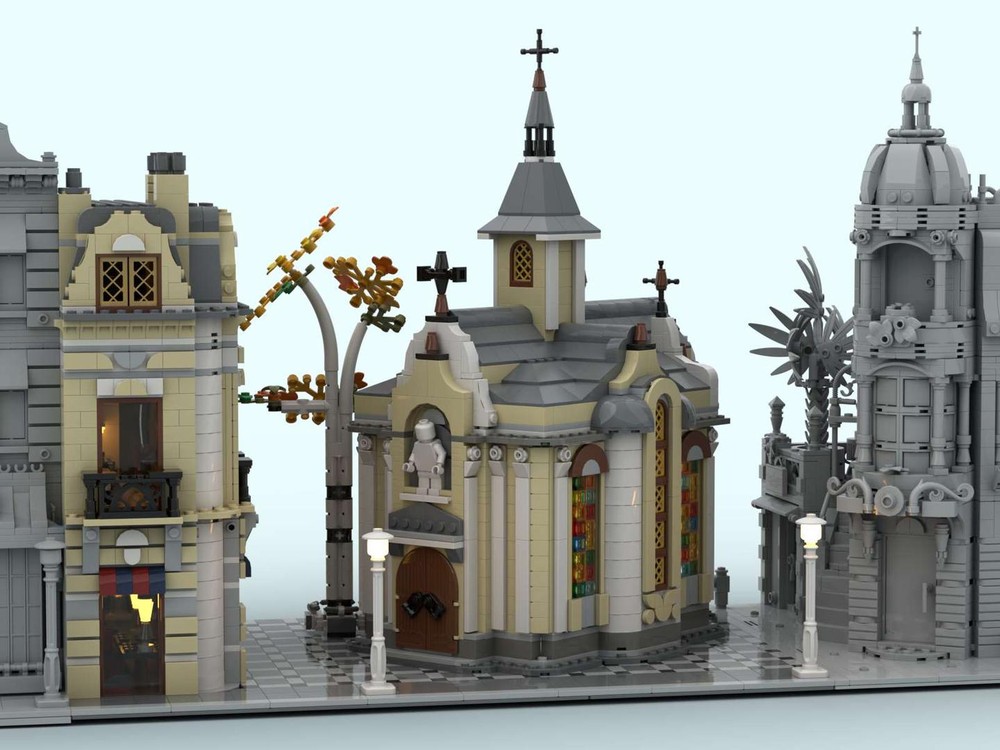 Lego Basilica Plaza (re-upload)