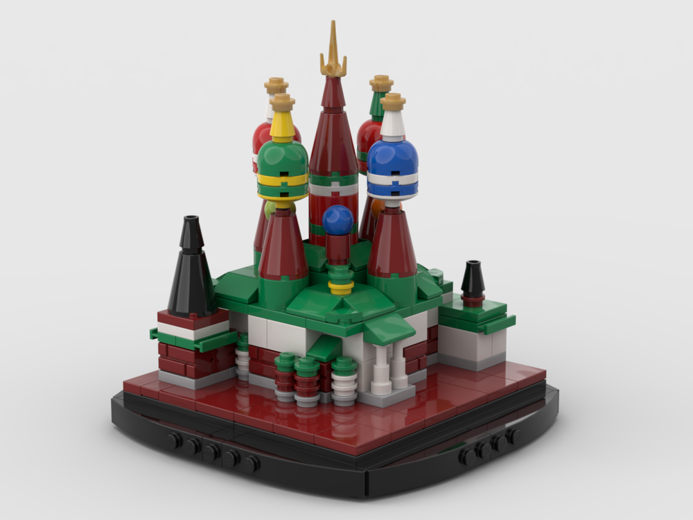 Lego Mini Saint Basil's Cathedral - Moscow