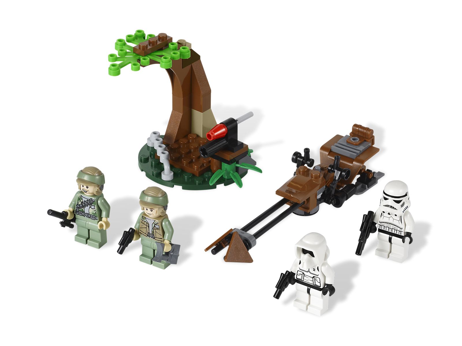 Lego Endor Rebel Trooper & Imperial Trooper Battle Pack