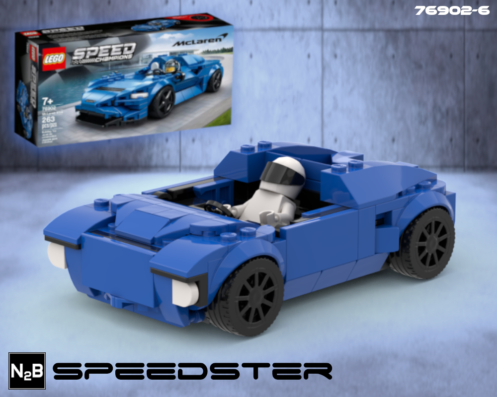 Lego Speedster LEGO 76902 alternative build 6