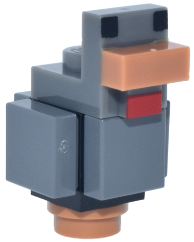 Lego Minecraft Chicken, Cold - Brick Built