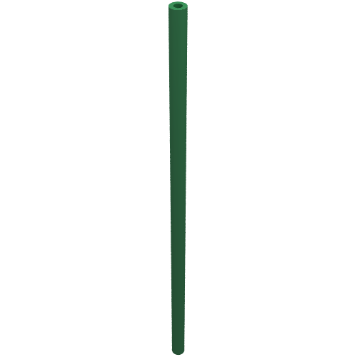 Lego Hose Rigid 3mm D. 12L / 9.6cm / Green