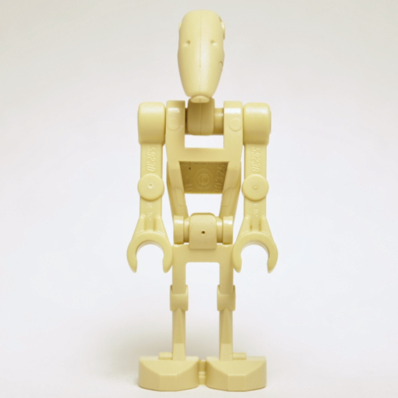 Lego Battle Droid, Two Straight Arms with Clips at 90°